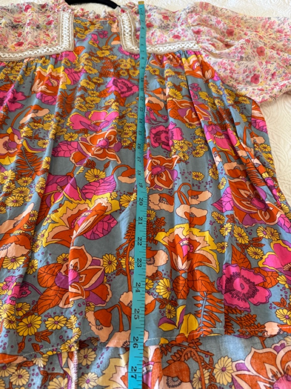 JODIFL Let’s Be Clear Romantic Floral Blouse - Picture 7 of 8